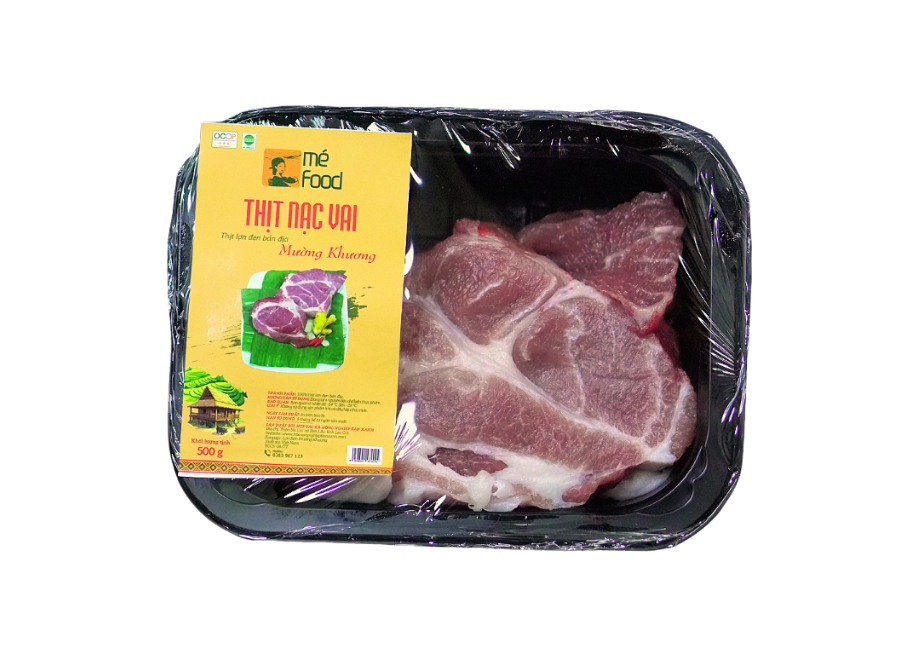 Thịt tươi nạc vai đặc sản Mường Khương ngon tự nhiên