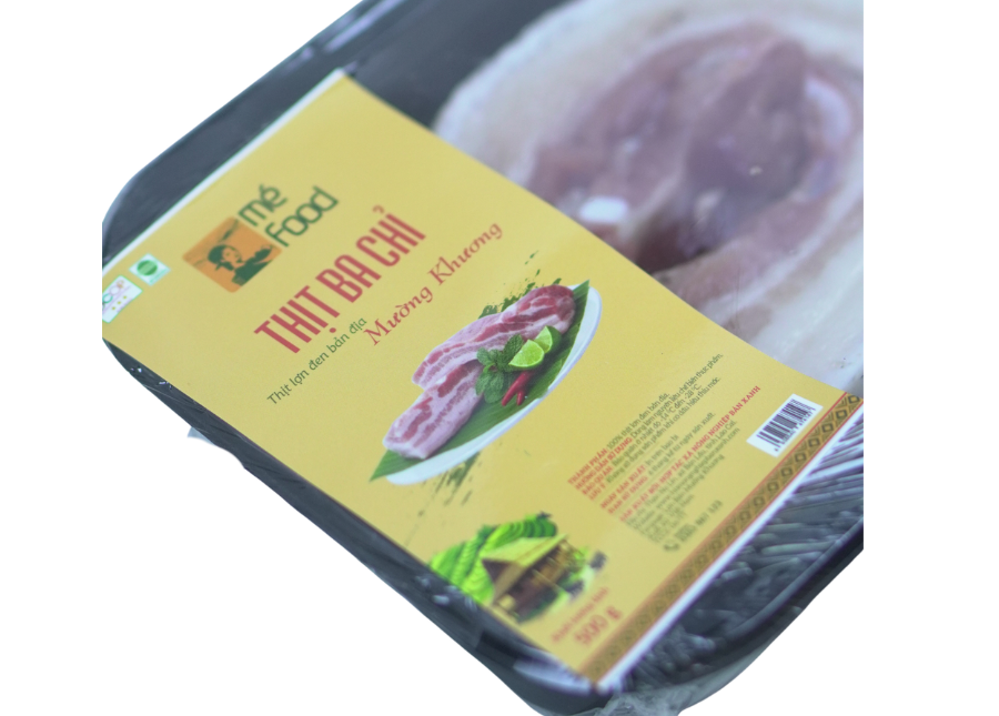 Ba chỉ lợn đen Mường Khương nguyên bản cao cấp