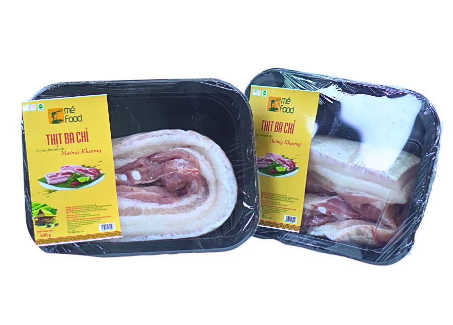 Ba chỉ lợn đen Mường Khương nguyên bản cao cấp