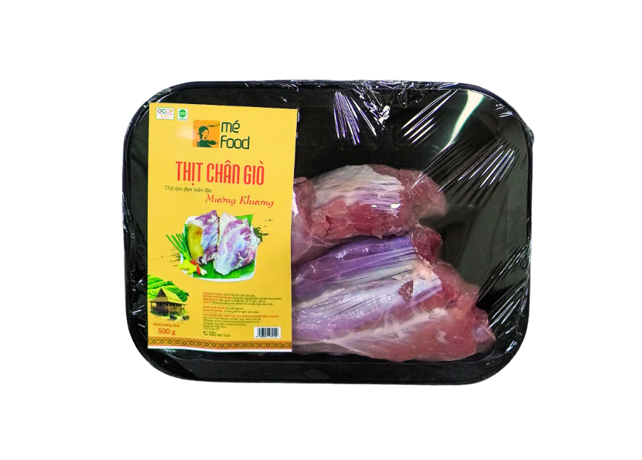 Chân giò lợn đen bản địa Mường Khương thượng hạng