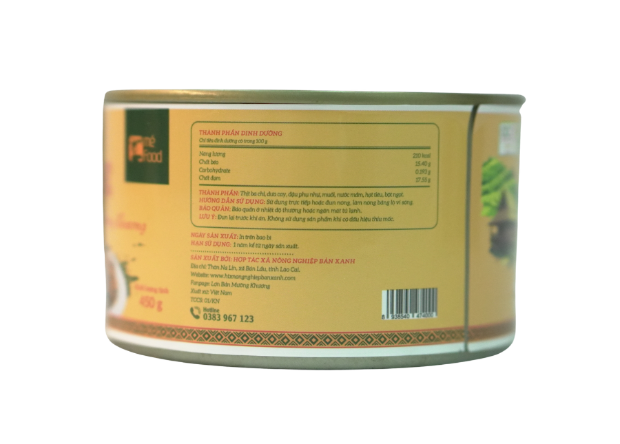 Combo 5 hộp Khâu Nhục Thịt Lợn Đen Bản Địa Mường Khương Tuyệt Hảo Hương Vị Độc Đáo