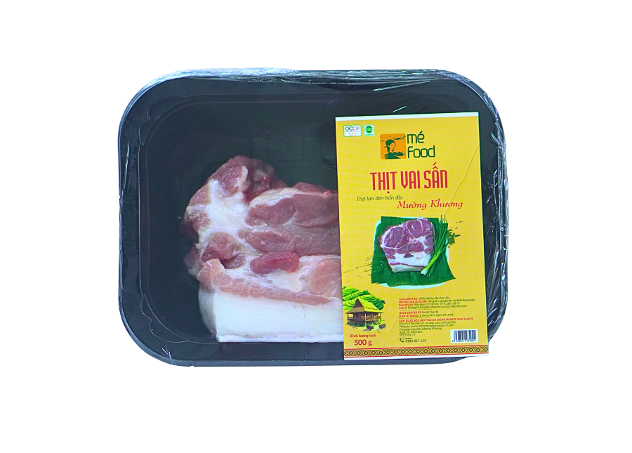 Thịt vai sấn lợn đen Mường Khương nguyên bản tự nhiên đặc sản