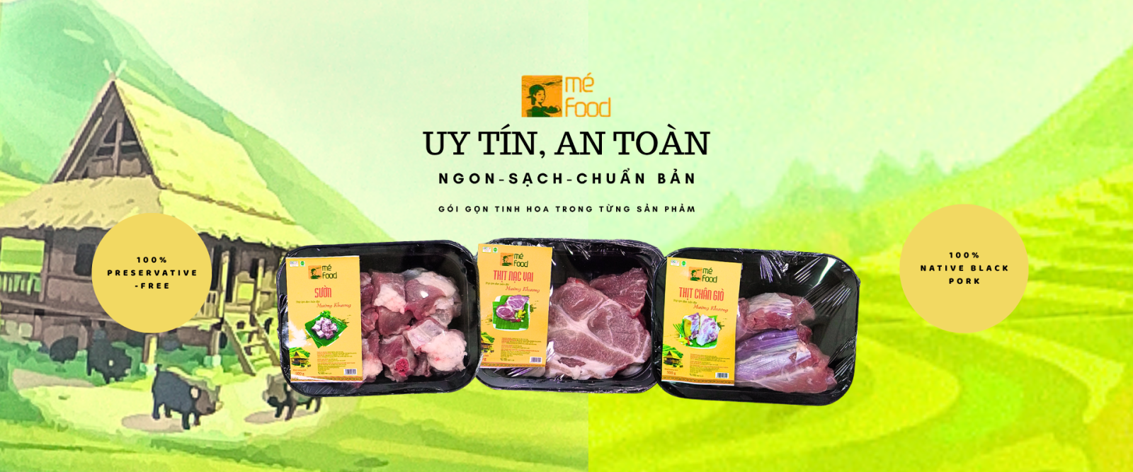 SẢN PHẨM HTX BẢN XANH